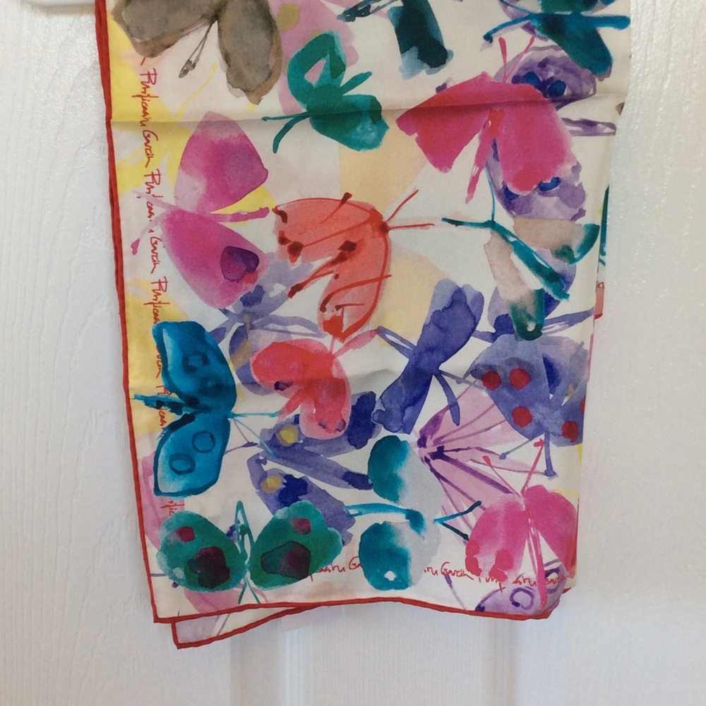 NWT Purificacion Garcia silk Scarf - Picture 3 of 7